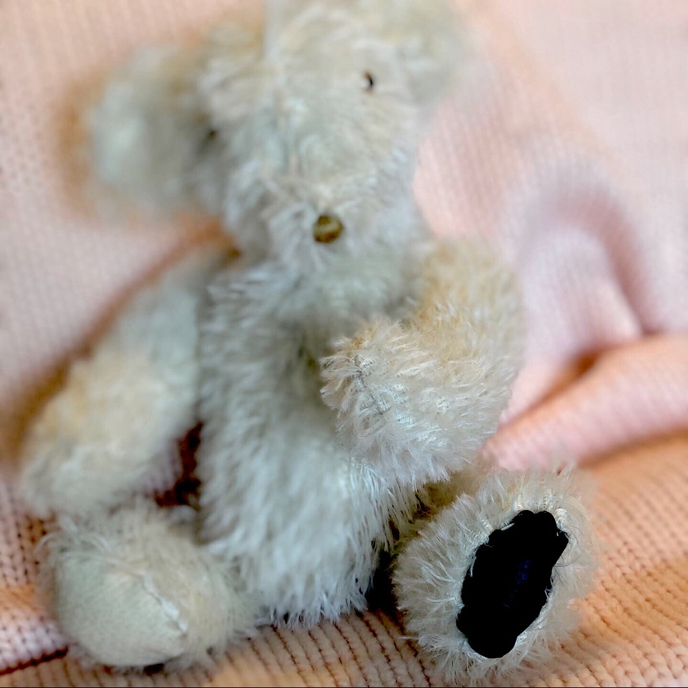 8” TEDDY BEAR Mohair Handmade